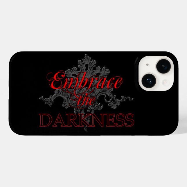 Coques Case-Mate iPhone Embrassez le Coque-coque iphone Darkness (Verso (horizontal))