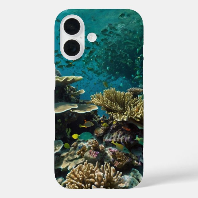 Coques Case-Mate iPhone Emerald Reef Garden (Verso)