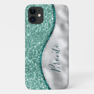 Case-Mate iPhone Case Émeraude Turquoise Verte Monnaie & Argent
