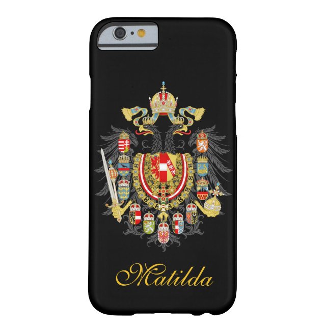 Coques Case-Mate iPhone Empire personnalisé de l'Autriche Hongrie (Dos)
