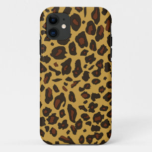 Coque iPhone 11 Empreinte de léopard