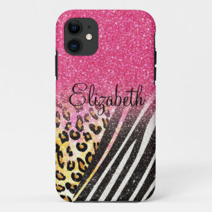 Etui iPhone Case-Mate Empreinte de léopard à la mode girly