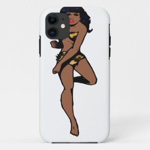 Etui iPhone Case-Mate empreinte de léopard africain pin up