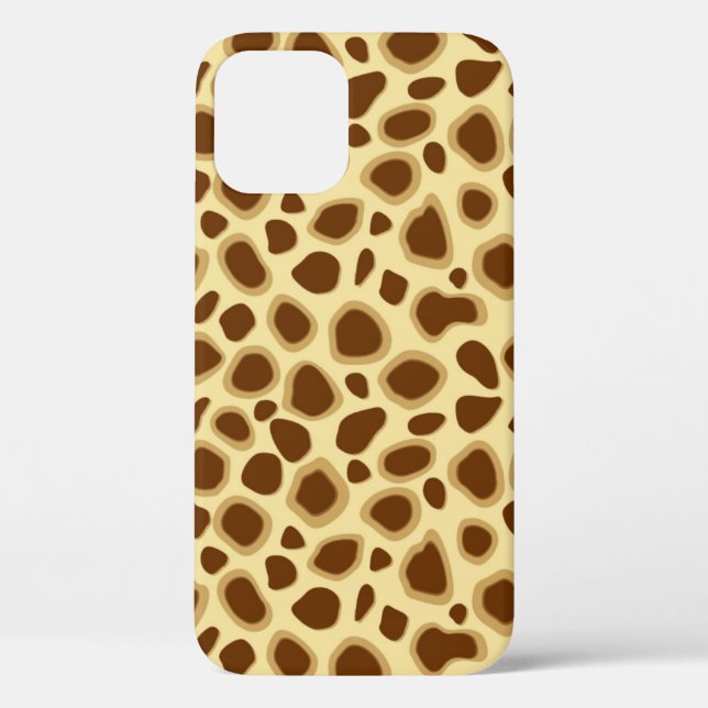 Coques Case-Mate iPhone Empreinte de léopard - Chocolat Brown et Chocolat  (Verso)