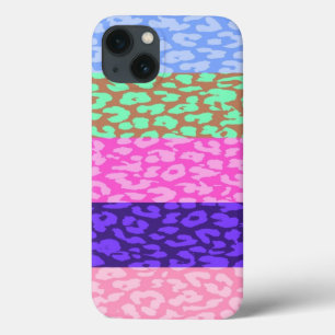 Coques Pour iPhone Empreinte de léopard Motif de bande de peau 9