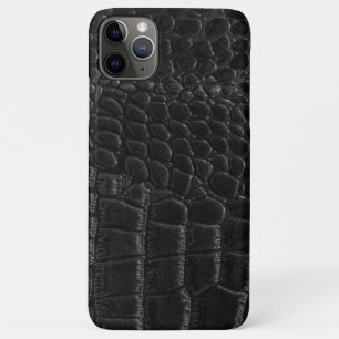 Case-Mate iPhone Case Empreinte en crocodile noir
