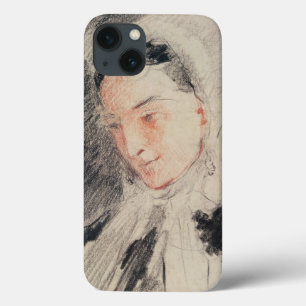 Etui iPhone Case-Mate Empress Eugénie (black & red chalk)