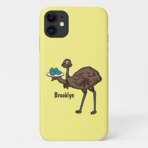 Case-Mate iPhone Case Emu avec dessin animé d'oeufs