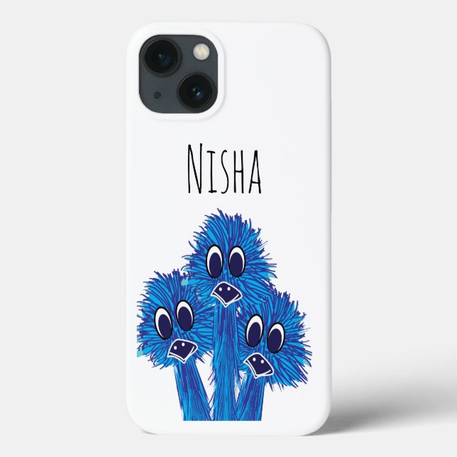 Coques Case-Mate iPhone Emu Ostrich Bird Personnalisé (Verso)
