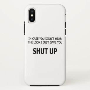Case-Mate iPhone Case En Coque, vous n'avez pas entendu