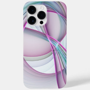 Coque Pour Pour iPhone 14 Pro Max En Mouvement, Art Fractal Abstrait Moderne Coloré