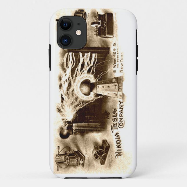 Coques Case-Mate iPhone En-tête de Tesla (Dos)
