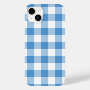 Coques Pour iPhone En vichy Bébé bleu et blanc