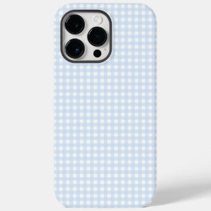 Coque Pour Pour iPhone 14 Pro Max En vichy bleu F & L