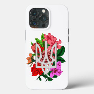 Case-Mate iPhone Case Encore botanique et trident ukrainien tryzub