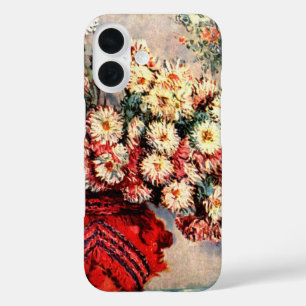 Coques iPhone 16 Encore de la vie avec Chrysanthemums par Claude Mo