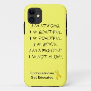 Coques Pour iPhone Endométriose :  Je suis couverture d'iPhone