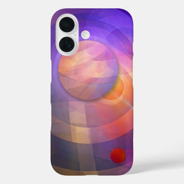 Coques Case-Mate iPhone Énergie solaire, abstraite artistique (Verso)