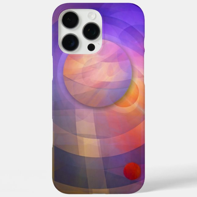 Coques Case-Mate iPhone Énergie solaire, abstraite artistique (Verso)