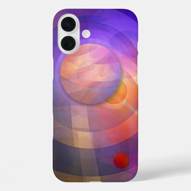 Coques Case-Mate iPhone Énergie solaire, abstraite artistique (Verso)