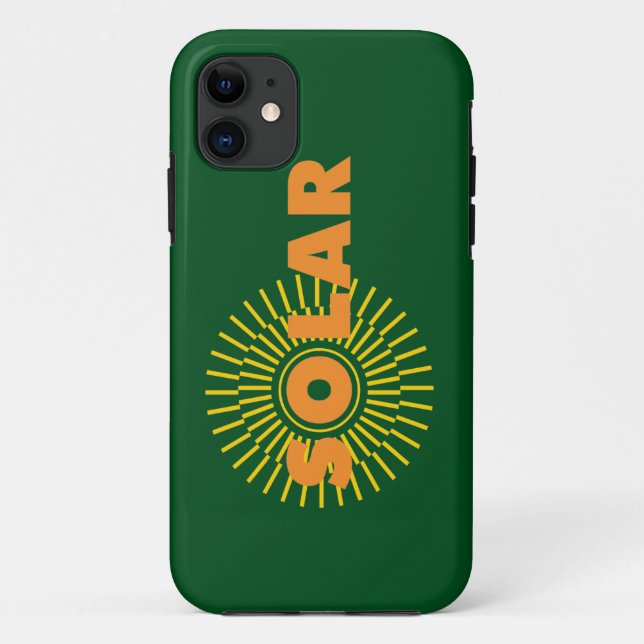 Coques Case-Mate iPhone Énergie solaire Sun (Dos)