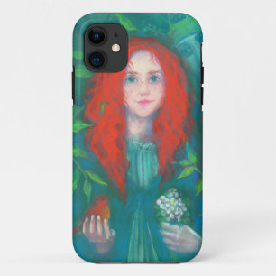 Etui iPhone Case-Mate Enfant de la forêt, imaginaire art gingembre fille