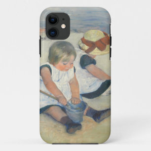 Etui iPhone Case-Mate Enfants jouant sur la plage, 1884