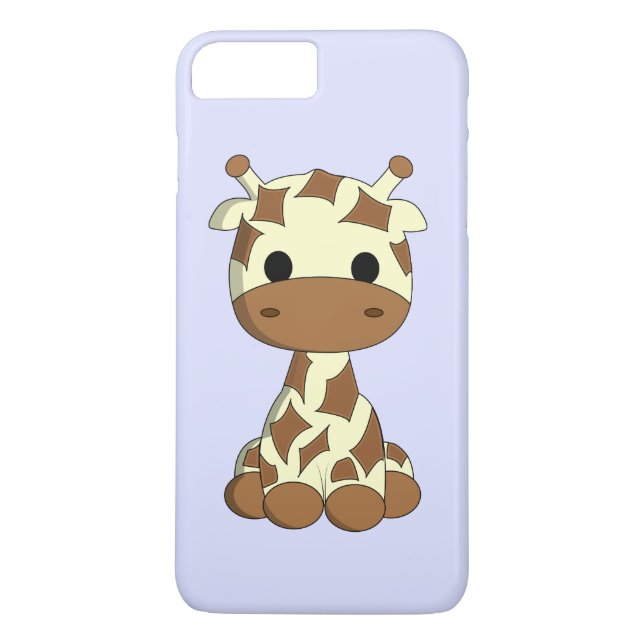 Coques Case-Mate iPhone Enfants mignons de bande dessinée de girafe de (Dos)
