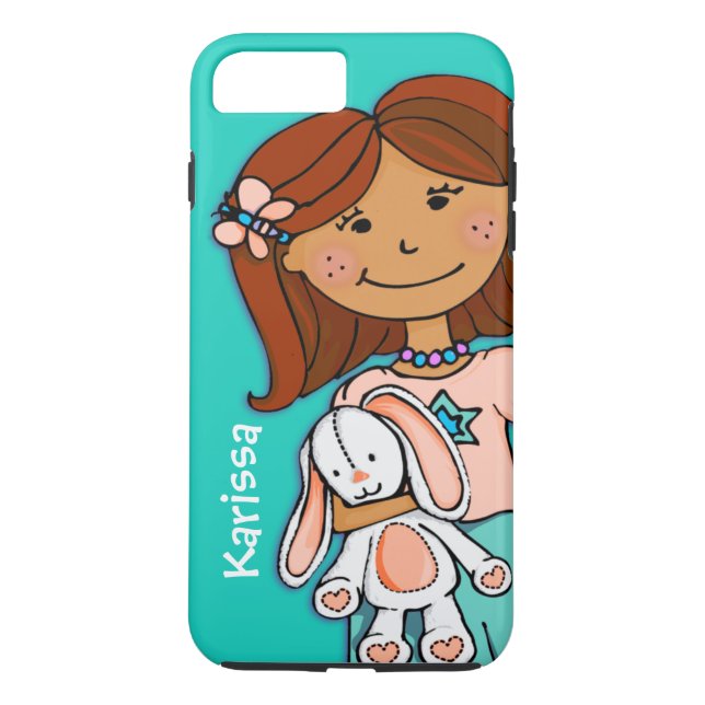Coques Case-Mate iPhone Enfants nom fille câliner aquarium couverture (Dos)