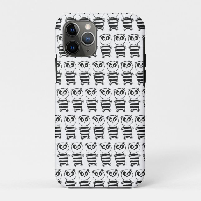 Coques Case-Mate iPhone Enfants Panda  (Dos)