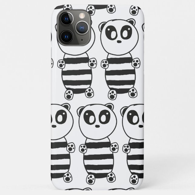 Coques Case-Mate iPhone Enfants Panda  (Dos)