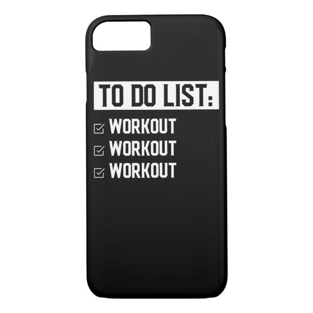 Coques Case-Mate iPhone Énonciation de motivation de séance d'entraînement (Dos)