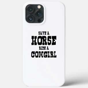 Case-Mate iPhone CASE ENREGISTRER UN CHEVAL UNE COWGIRL