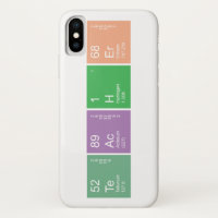 Enseignant scientifique de table périodique coloré