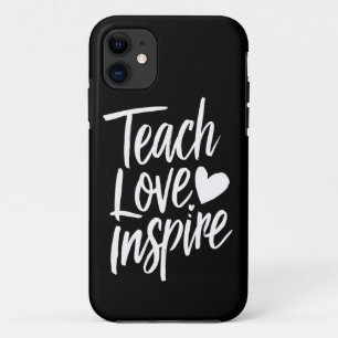 Case-Mate iPhone Case Enseigner Amour Inspirer Cadeau de la Fête des Ens
