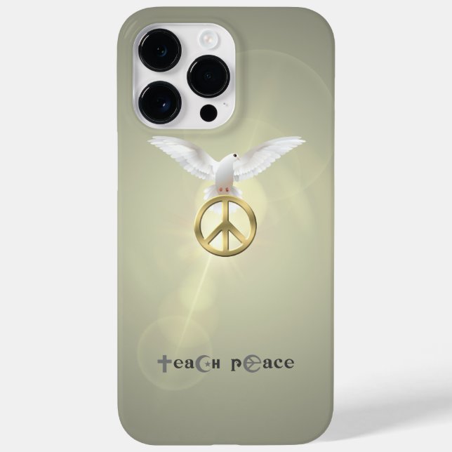 Coques Case-Mate iPhone Enseigner la paix | (Verso)