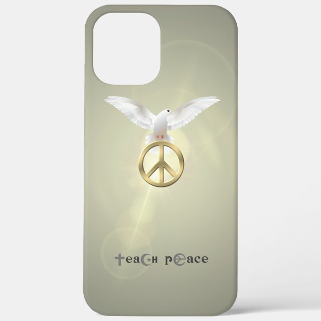 Coques Case-Mate iPhone Enseigner la paix | (Verso)
