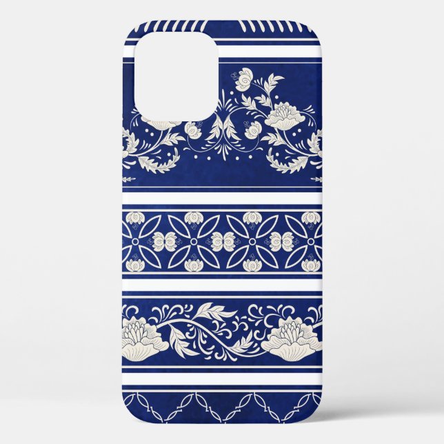 Coques Case-Mate iPhone Ensemble de cinq bordures motif (Verso)