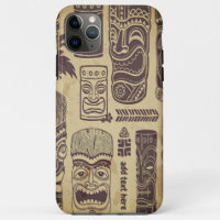 Ensemble Tiki vintage personnalisé