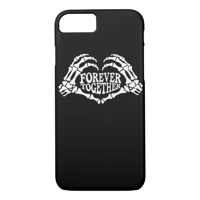Coques Case-Mate iPhone Ensemble Un Coeur Fait De Squelette Mains Classiqu (Dos)
