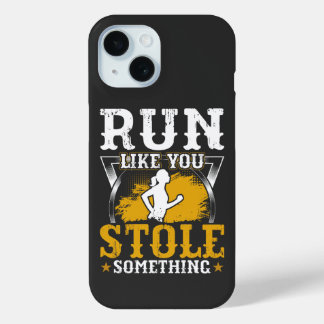 Coque Pour iPhone 15 Entraînement à la salle de sport Course Comme Vous
