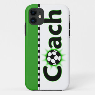 Coque iPhone 11 Entraîneur du football