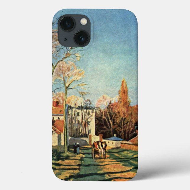 Coques Case-Mate iPhone Entrée Camille Pissarro Village des Voisins (Verso)