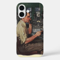 Entrepreneur Vintage, Réparateur de Téléphone à Pi