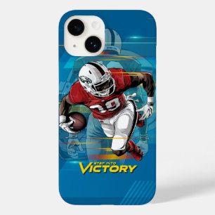 Coque Pour iPhone 14 Entrez dans la victoire Football Américain