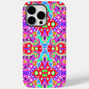 Coque Pour Pour iPhone 14 Pro Max Enveloppe motif à main colorée