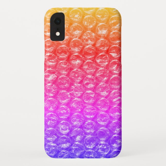 Coques Case-Mate iPhone enveloppement de bulle arc-en-ciel (Dos)