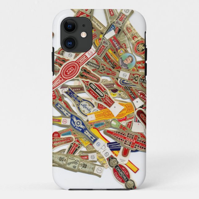 Coques Case-Mate iPhone Enveloppeurs à anneaux de cigar (Dos)