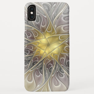 Case-Mate iPhone Case Épanouissement avec fleur fractale abstraite moder