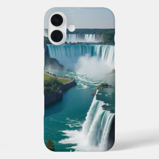 Coques iPhone 16 Plus "Epic Falls, style quotidien - Pittoresque